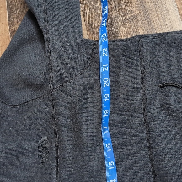 The North Face Gordon Lyons Classic Full-Zip Fleece Jacket - Medium In Dark Gray - Picture 7 of 8